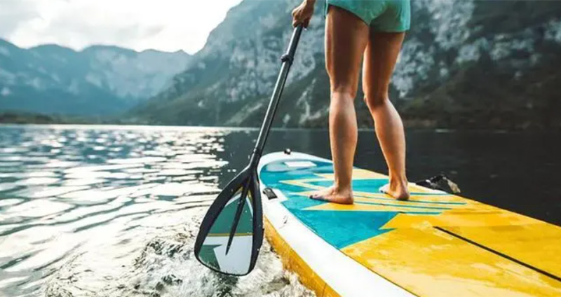 Paddleboard sports have become a new social favorite, and water sports have become a popular ecological check-in spot